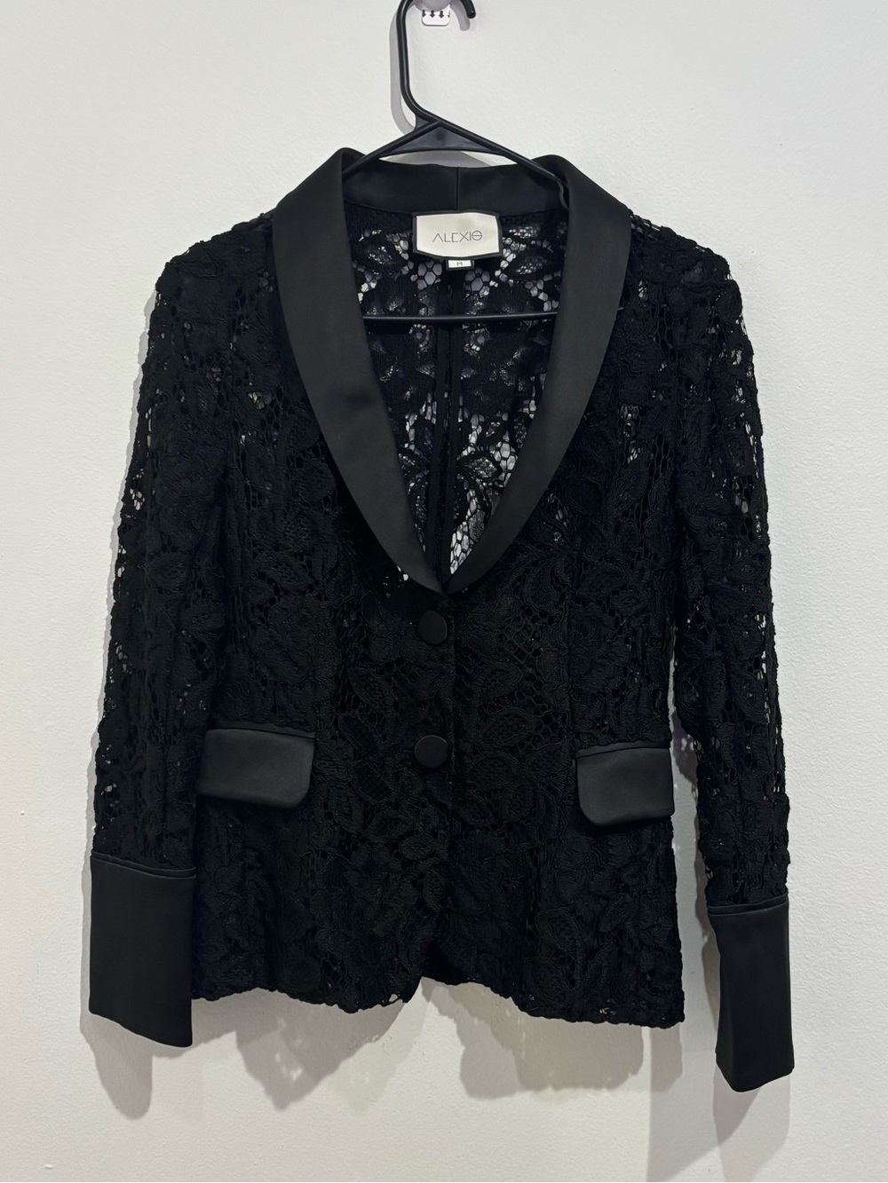 ALEXIS Lace Blazer Size M